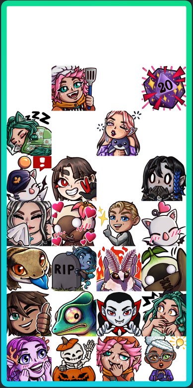 Emotes Stickers