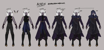 OC: Ayen - Outfit Design